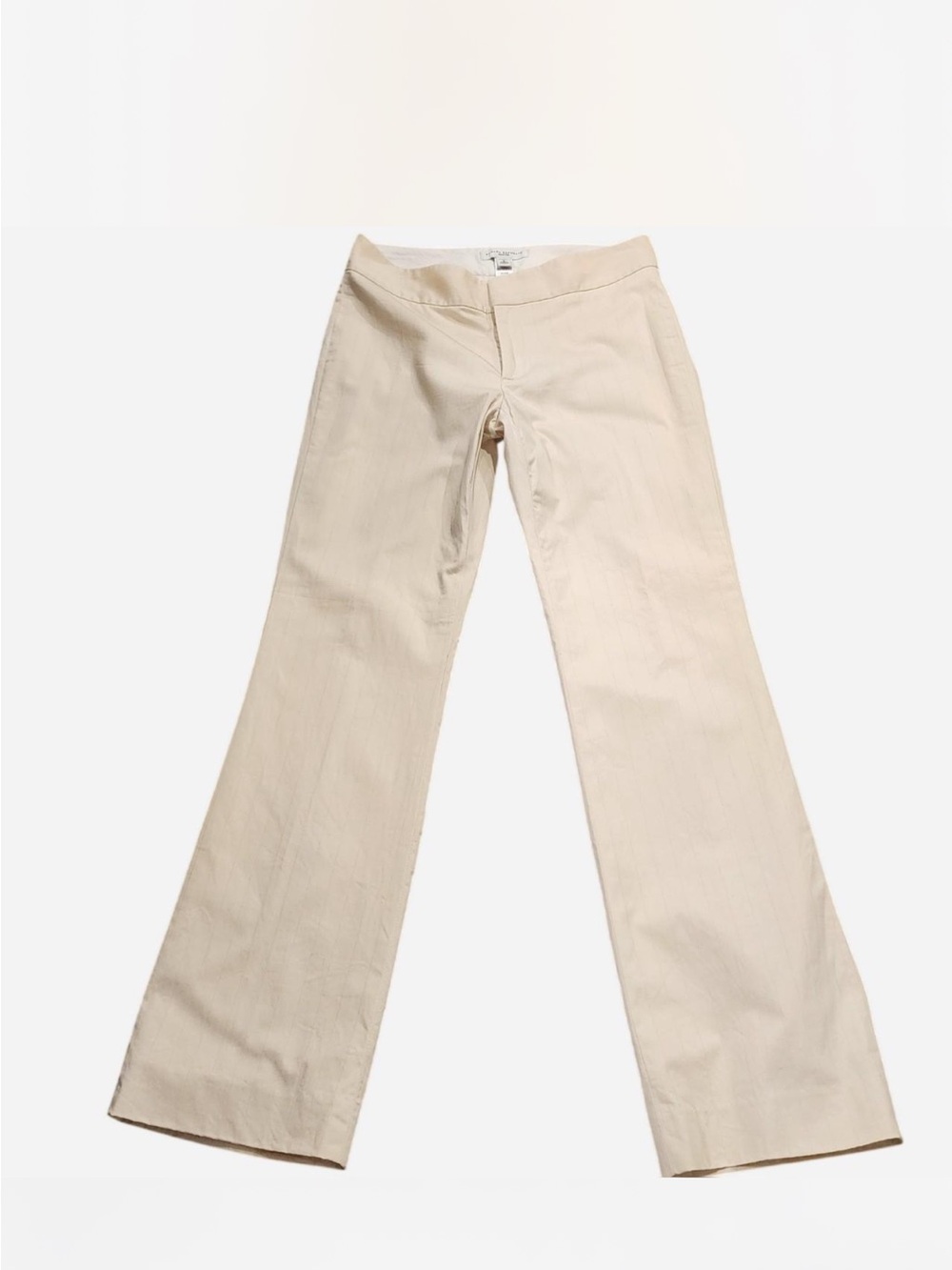 Banana Republic Beige Wide-Leg Trousers